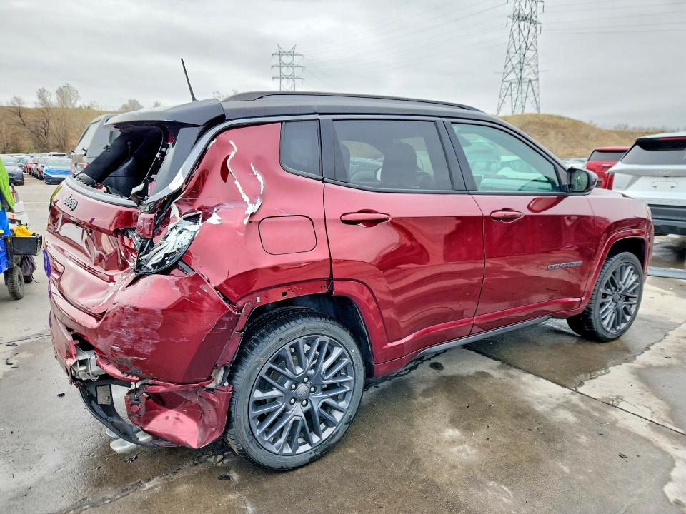 2022 Jeep Compass მანქანა იყიდება აუქციონზე, vin: 3C4NJDCBXNT140588, აუქციონის ნომერი: 47735126
