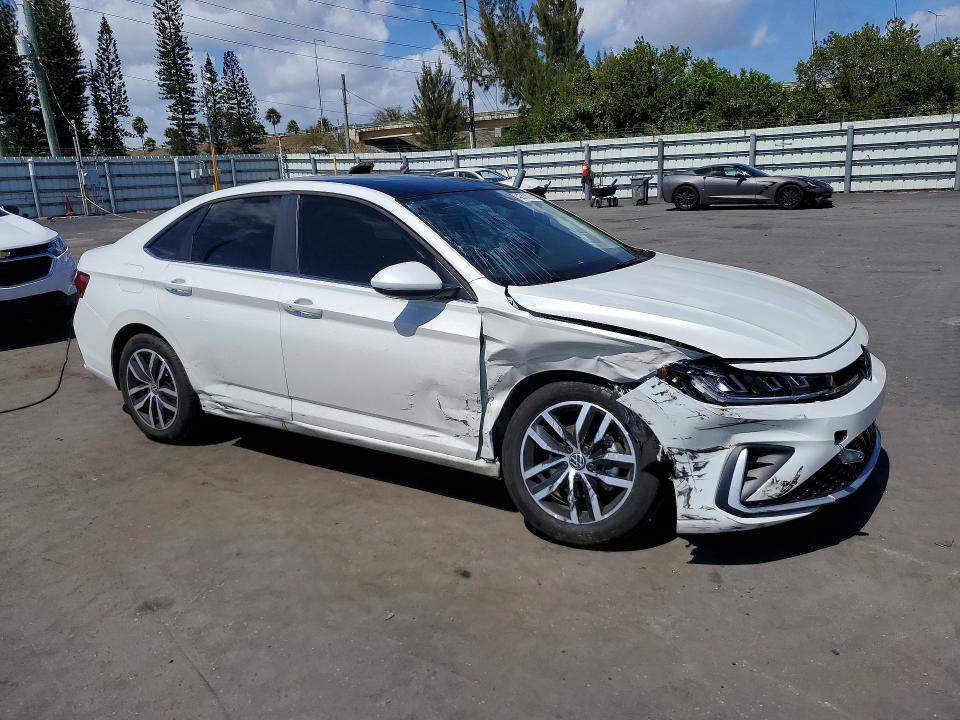 2025 Volkswagen Jetta მანქანა იყიდება აუქციონზე, vin: 3VW7X7BU8SM104817, აუქციონის ნომერი: 42036926