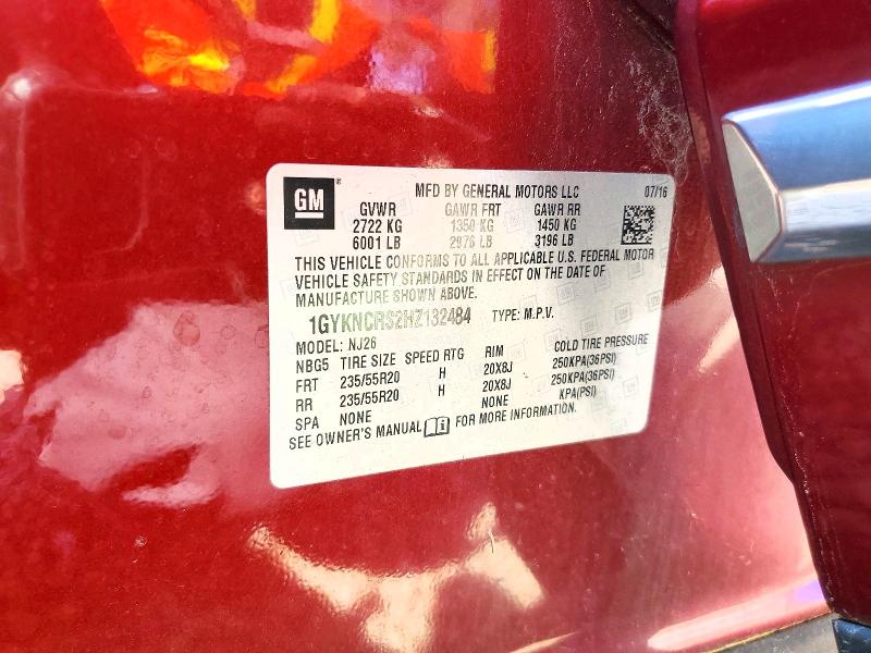 Продажа на аукционе авто 2017 Cadillac Xt5, vin: 1GYKNCRS2HZ132484, номер лота: 46496736