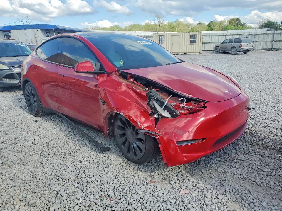 2022 Tesla Model Y მანქანა იყიდება აუქციონზე, vin: 7SAYGDEF8NF379232, აუქციონის ნომერი: 47879776