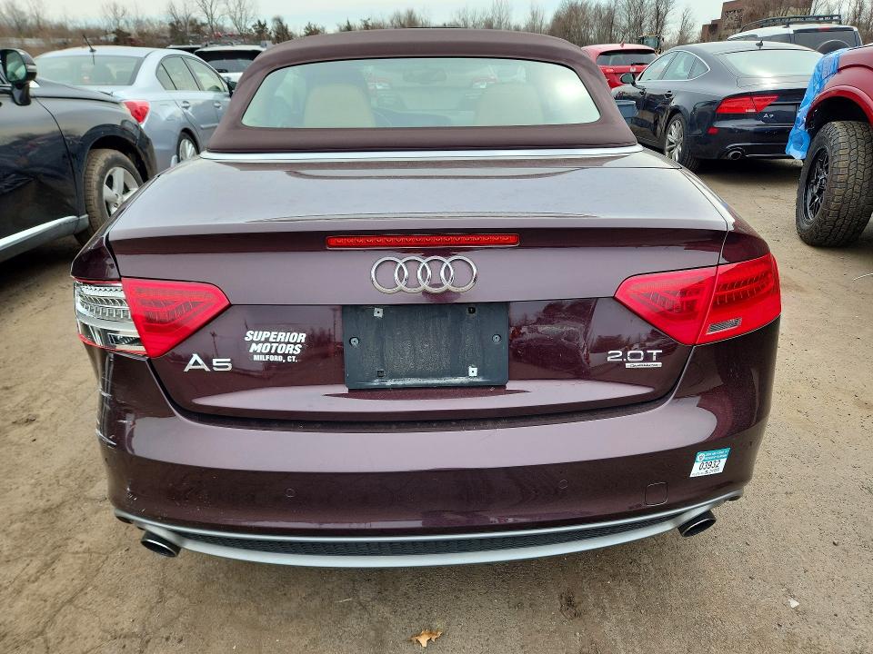 2015 Audi A5 მანქანა იყიდება აუქციონზე, vin: WAUMFAFH1FN001704, აუქციონის ნომერი: 46982166