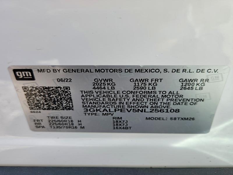 Продаж на аукціоні авто 2022 Gmc Terrain, vin: 3GKALPEV5NL256108, номер лоту: 47384676