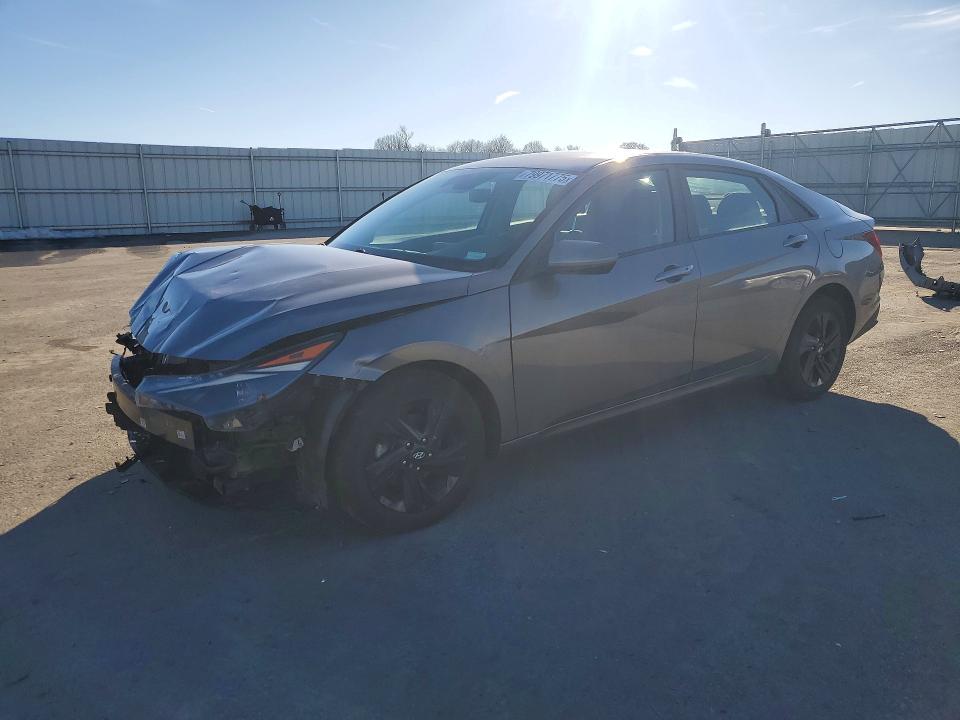 79971775 :رقم المزاد ، KMHLM4AG7MU182133 vin ، 2021 Hyundai Elantra مزاد بيع