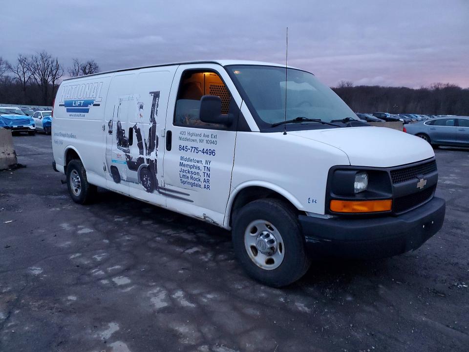 2014 Chev Express G2500 მანქანა იყიდება აუქციონზე, vin: 1GCWGGCA5E1134457, აუქციონის ნომერი: 42022366