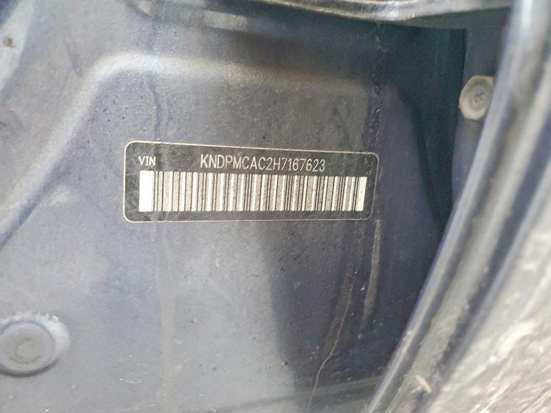 79593025 :رقم المزاد ، KNDPMCAC2H7167623 vin ، 2017 Kia Sportage مزاد بيع