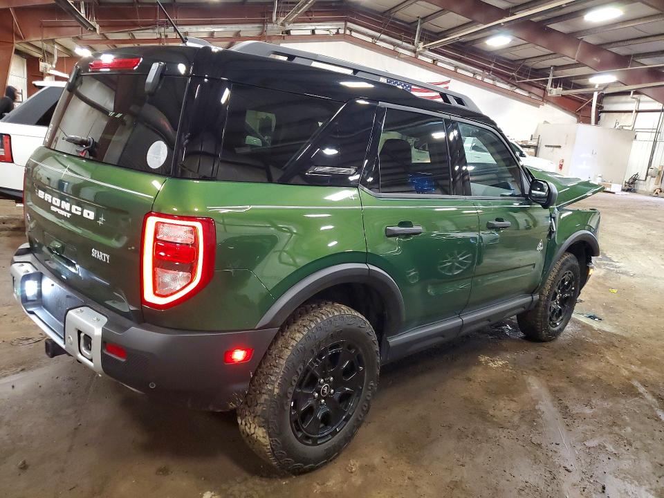 2025 Ford Bronco Sport მანქანა იყიდება აუქციონზე, vin: 3FMCR9CN0SRF02195, აუქციონის ნომერი: 45462586