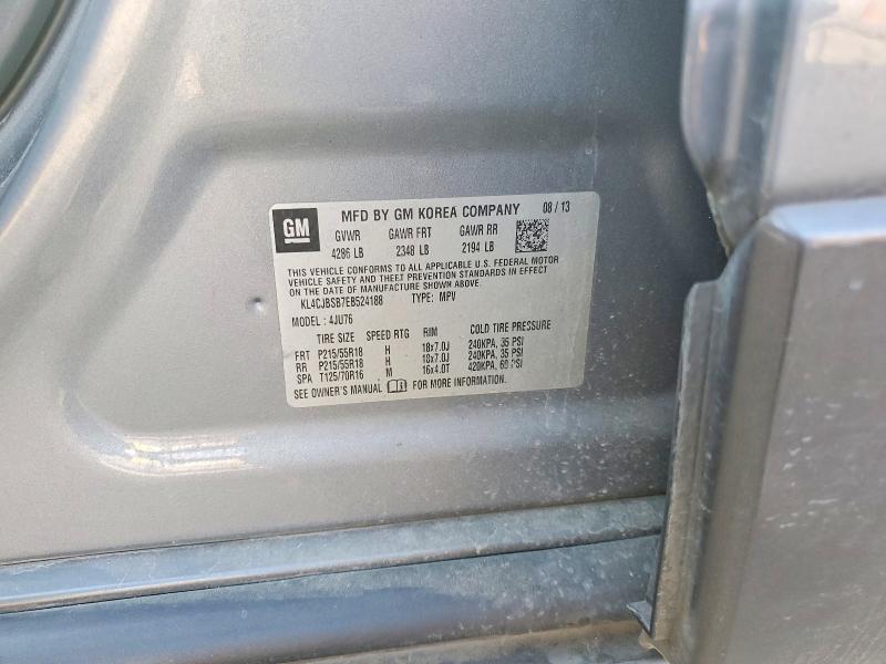 Продажа на аукционе авто 2014 Buick Encore, vin: KL4CJBSB7EB524188, номер лота: 46992666