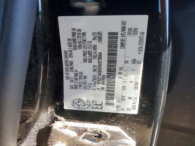 Aukcja sprzedaży 2017 Ford Escape, vin: 1FMCU0GDXHUE78064, numer aukcji: 47901146