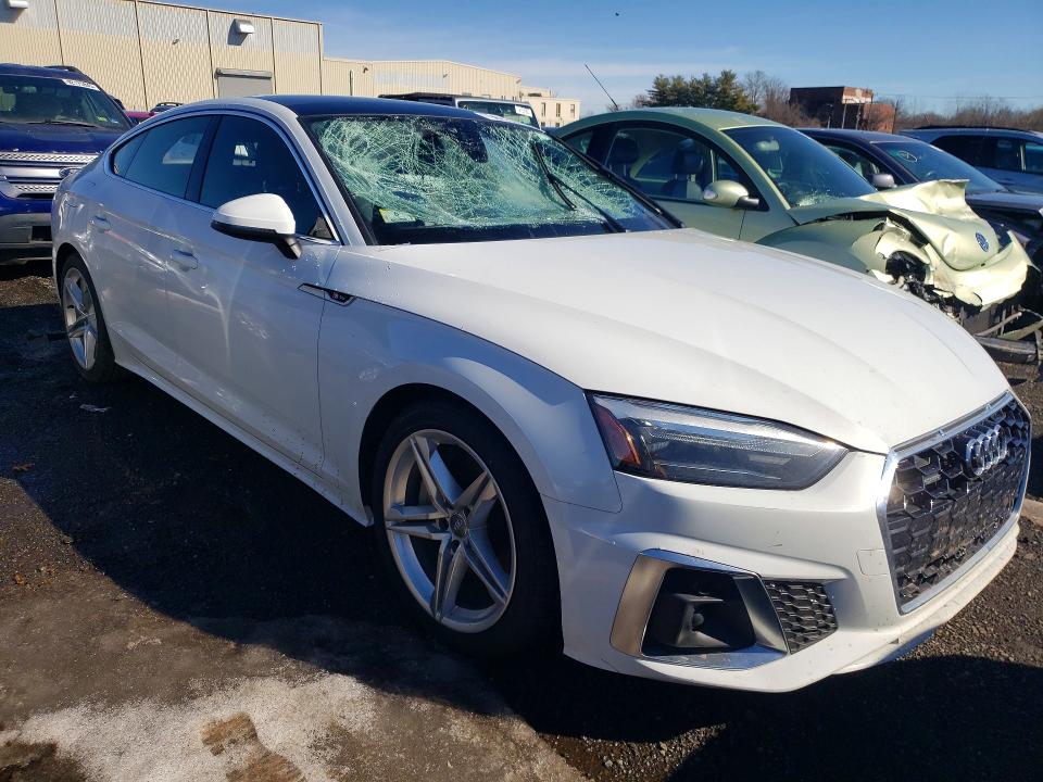 2021 Audi A5 მანქანა იყიდება აუქციონზე, vin: WAUDACF53MA039102, აუქციონის ნომერი: 79627505