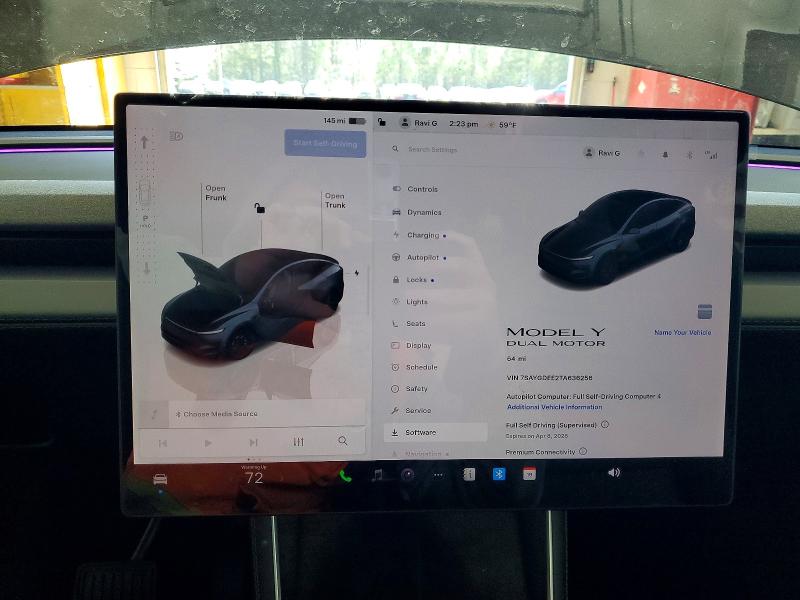 Продаж на аукціоні авто 2026 Tesla Model Y, vin: 7SAYGDEE2TA636256, номер лоту: 46654036