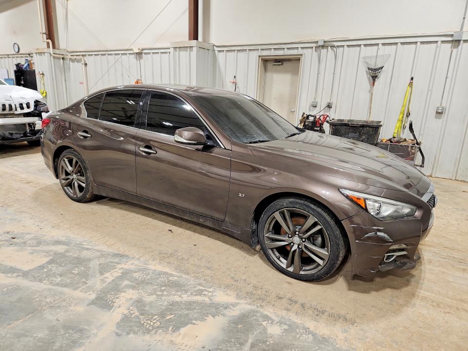 2015 Infiniti Q50 მანქანა იყიდება აუქციონზე, vin: JN1BV7AR5FM411382, აუქციონის ნომერი: 79128375