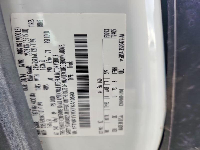 Продажа на аукционе авто 2015 Ford Transit, vin: 1FTNR1YMXFKA10590, номер лота: 46871116