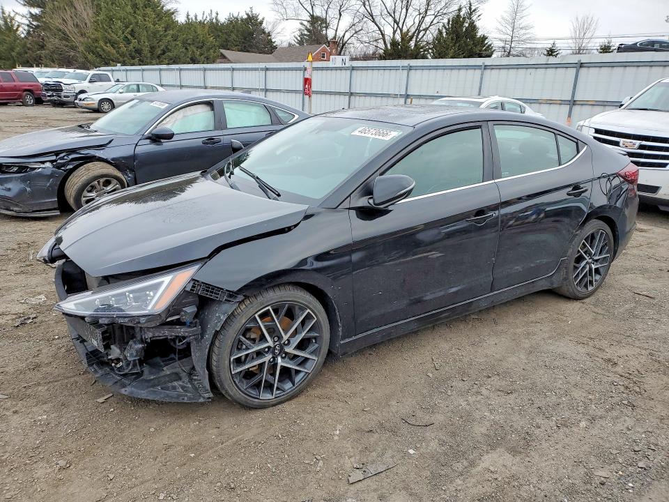 46573666 :رقم المزاد ، KMHD04LB9LU086004 vin ، 2020 Hyundai Elantra مزاد بيع