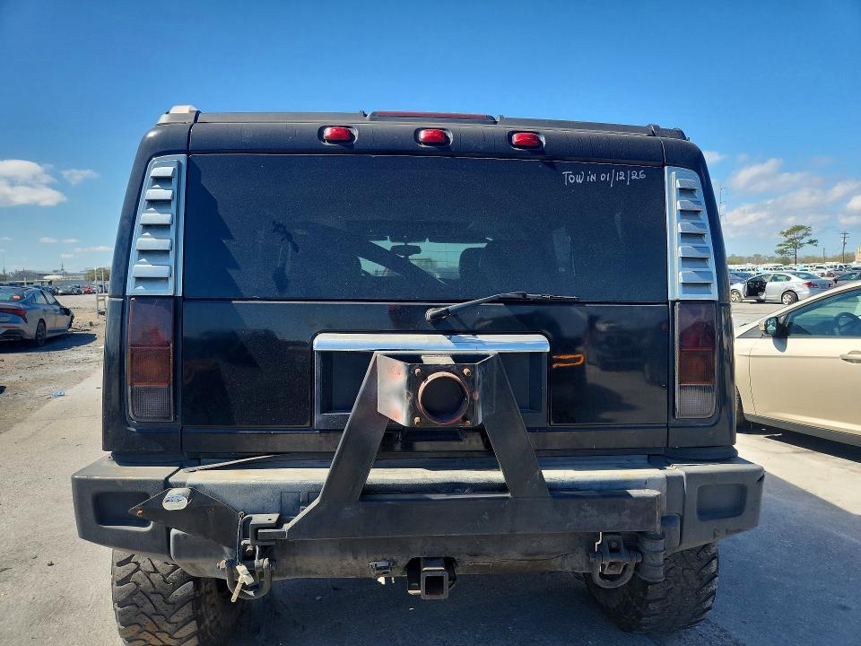 2003 Hummer H2 მანქანა იყიდება აუქციონზე, vin: 5GRGN23U53H102439, აუქციონის ნომერი: 79581775