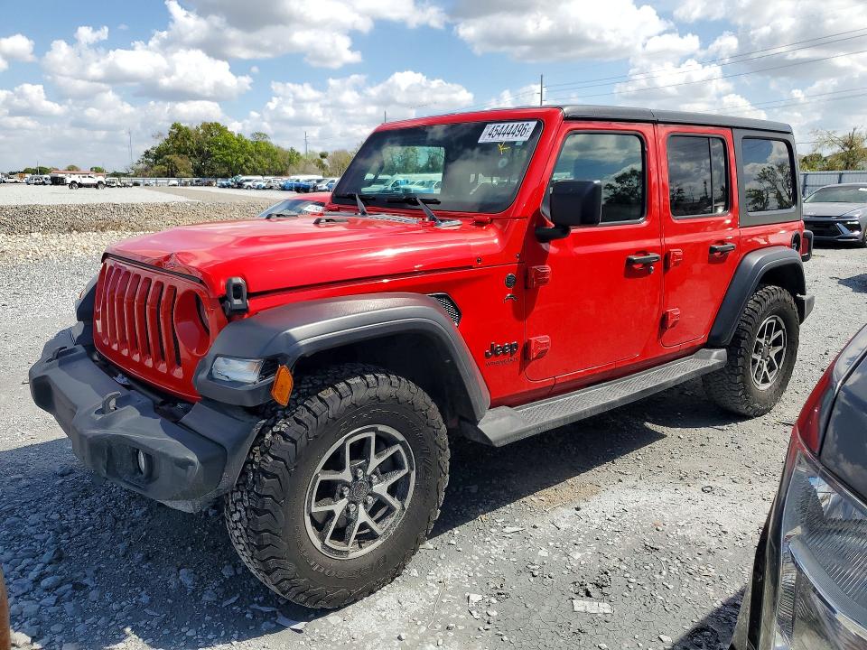45444496 :رقم المزاد ، 1C4HJXDN9NW251067 vin ، 2022 Jeep Wrangler Unlimited مزاد بيع