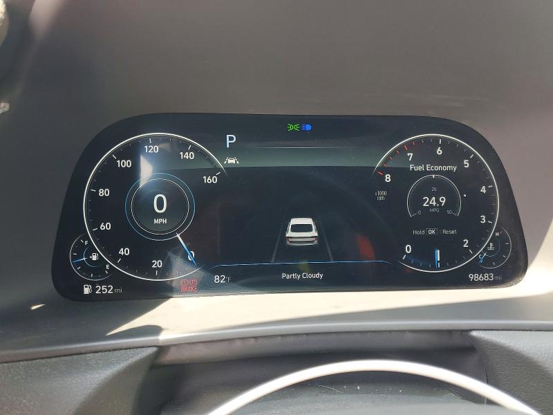 Продаж на аукціоні авто 2020 Hyundai Sonata, vin: 5NPEJ4J22LH047774, номер лоту: 46387256