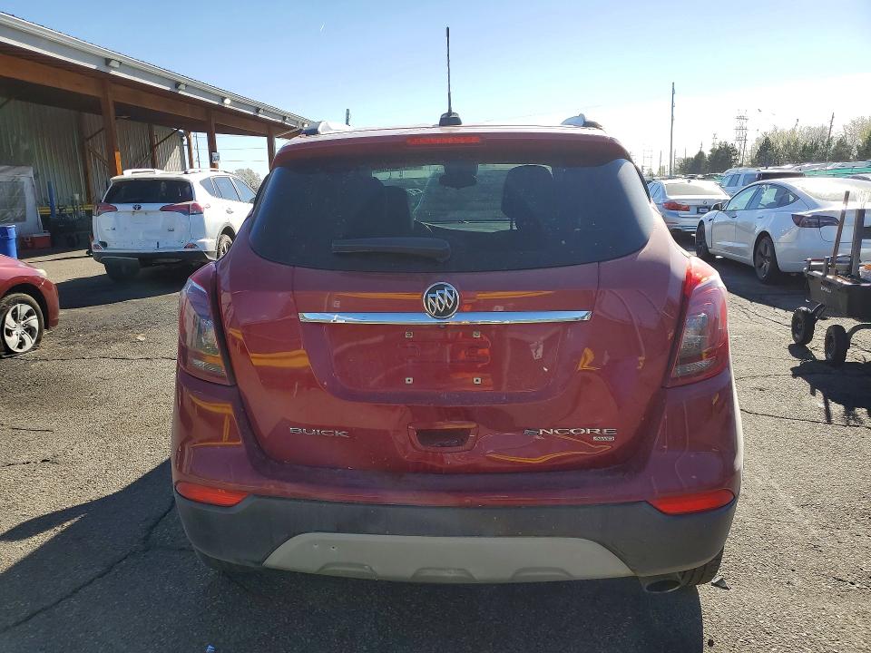 2018 Buick Encore მანქანა იყიდება აუქციონზე, vin: KL4CJASB7JB676525, აუქციონის ნომერი: 47596366