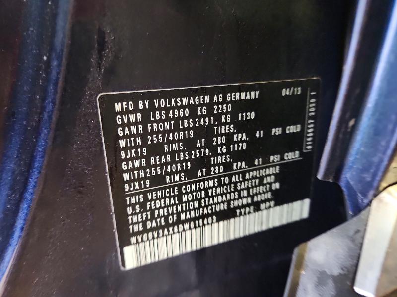 Aukcja sprzedaży 2013 Volkswagen Tiguan, vin: WVGBV3AX8DW615403, numer aukcji: 79895145