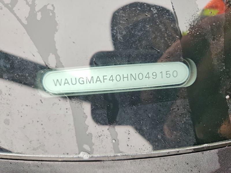 Продажа на аукционе авто 2017 Audi A4, vin: WAUGMAF40HN049150, номер лота: 79807455