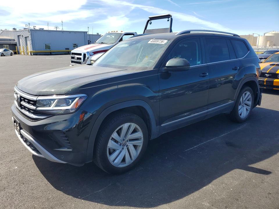 46889736 :رقم المزاد ، 1V2ER2CA4MC585180 vin ، 2021 Volkswagen Atlas مزاد بيع
