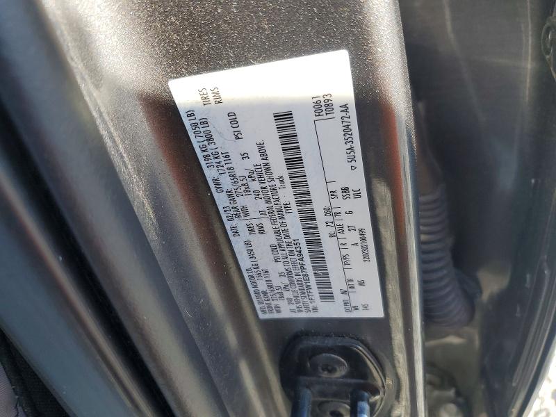 Aukcja sprzedaży 2023 Ford F150, vin: 1FTFW1E87PFA94351, numer aukcji: 46216796