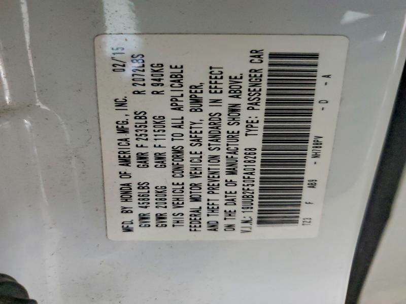 Aukcja sprzedaży 2015 Acura Tlx, vin: 19UUB2F50FA018268, numer aukcji: 45933476
