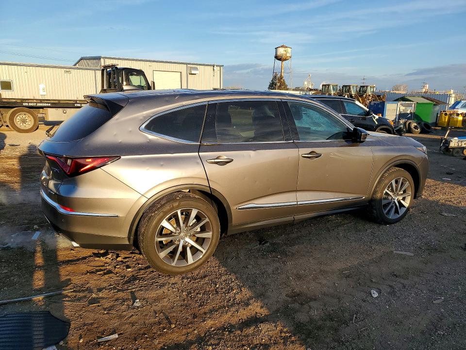 2025 Acura Mdx მანქანა იყიდება აუქციონზე, vin: 5J8YE1H45SL014920, აუქციონის ნომერი: 47244966