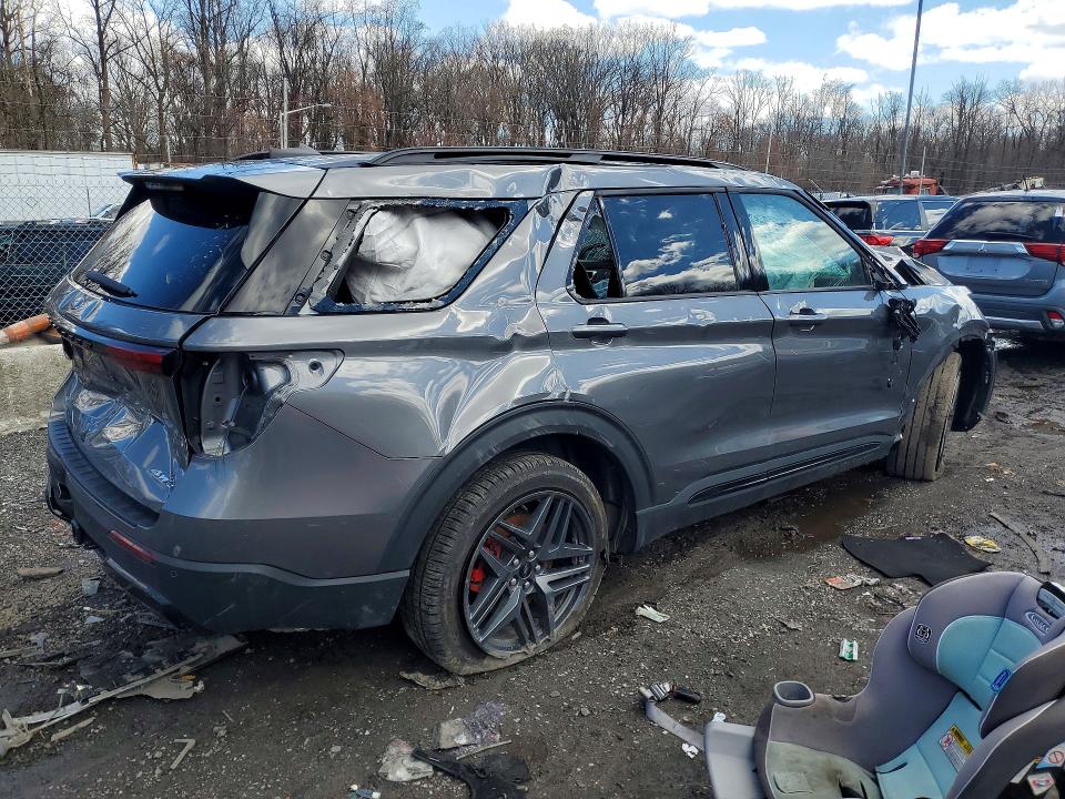46139686 :رقم المزاد ، 1FMUK8KH5SGB65898 vin ، 2025 Ford Explorer مزاد بيع