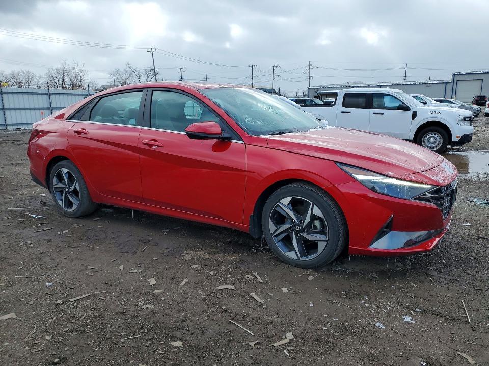 46570906 :رقم المزاد ، 5NPLP4AG9PH117424 vin ، 2023 Hyundai Elantra مزاد بيع