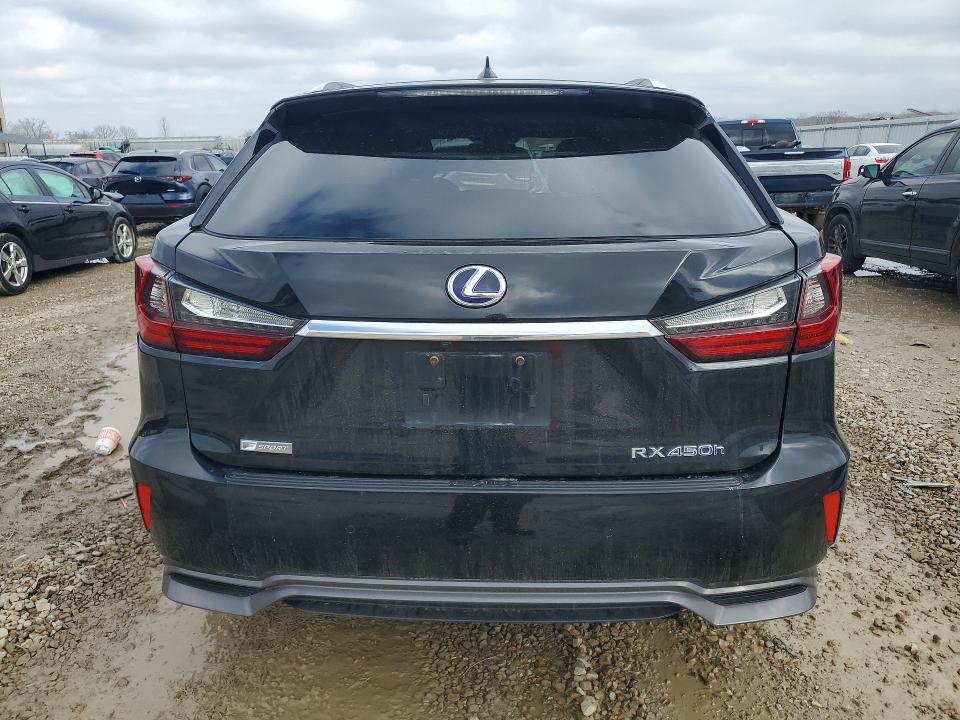 2017 Lexus Rx 450h მანქანა იყიდება აუქციონზე, vin: 2T2BGMCA2HC011241, აუქციონის ნომერი: 41772016
