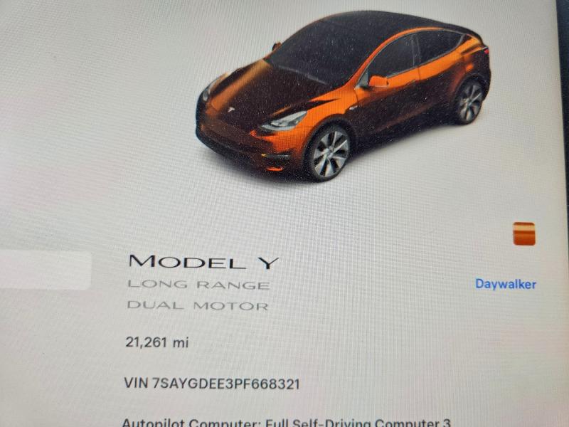 Продажа на аукционе авто 2023 Tesla Model Y, vin: 7SAYGDEE3PF668321, номер лота: 47792016