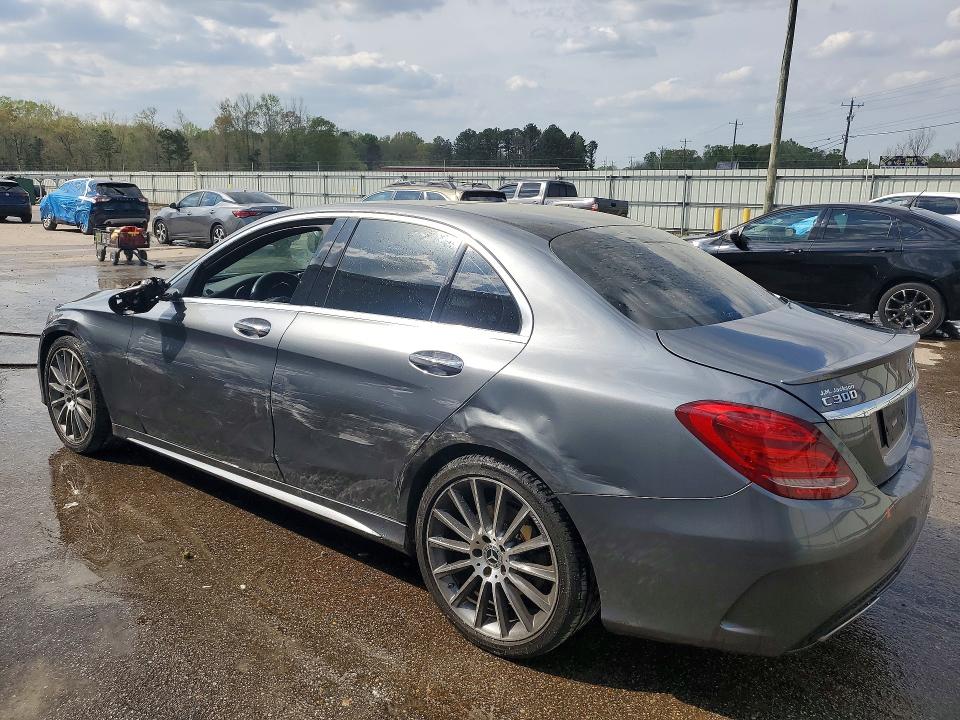 2018 Mercedes-benz C მანქანა იყიდება აუქციონზე, vin: 55SWF4JB1JU240093, აუქციონის ნომერი: 47108476
