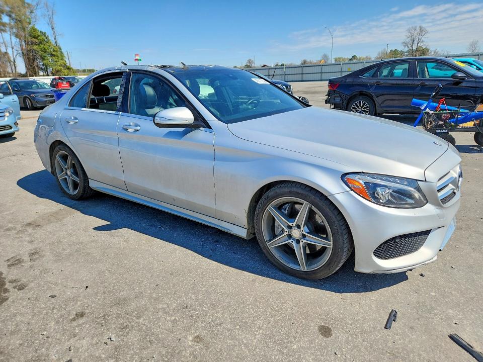 Продаж на аукціоні авто 2015 Mercedes-benz C, vin: 55SWF6GB8FU009783, номер лоту: 45511856
