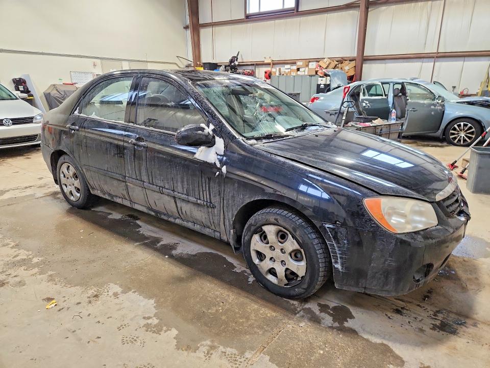 Продаж на аукціоні авто 2005 Kia Spectra Lx 4dr, vin: KNAFE121555053694, номер лоту: 47676316