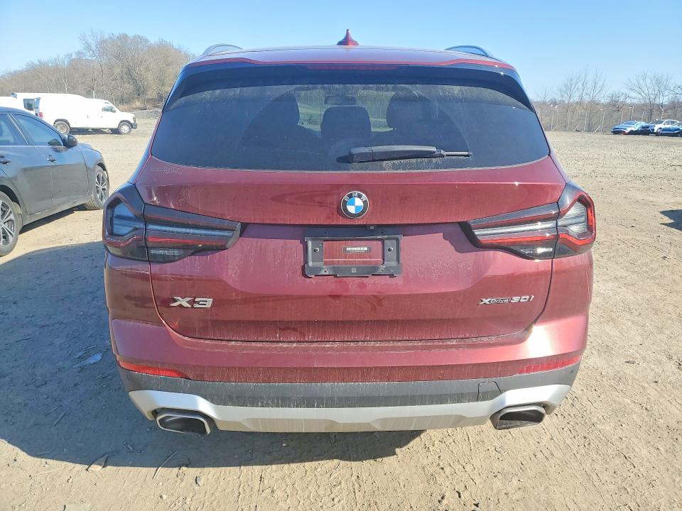 2022 Bmw X3 მანქანა იყიდება აუქციონზე, vin: 5UX53DP05N9K85936, აუქციონის ნომერი: 47300336