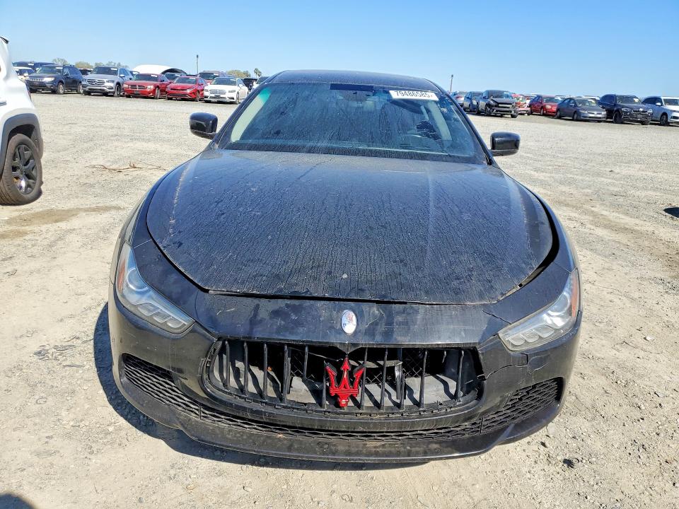2015 Maserati Ghibli მანქანა იყიდება აუქციონზე, vin: ZAM57RTA7F1159199, აუქციონის ნომერი: 79486585