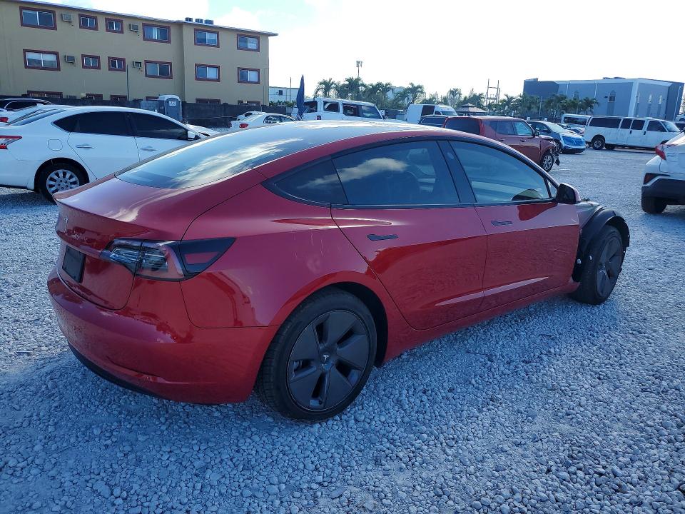 41964056 :رقم المزاد ، 5YJ3E1EA3PF499961 vin ، 2023 Tesla Model 3 مزاد بيع