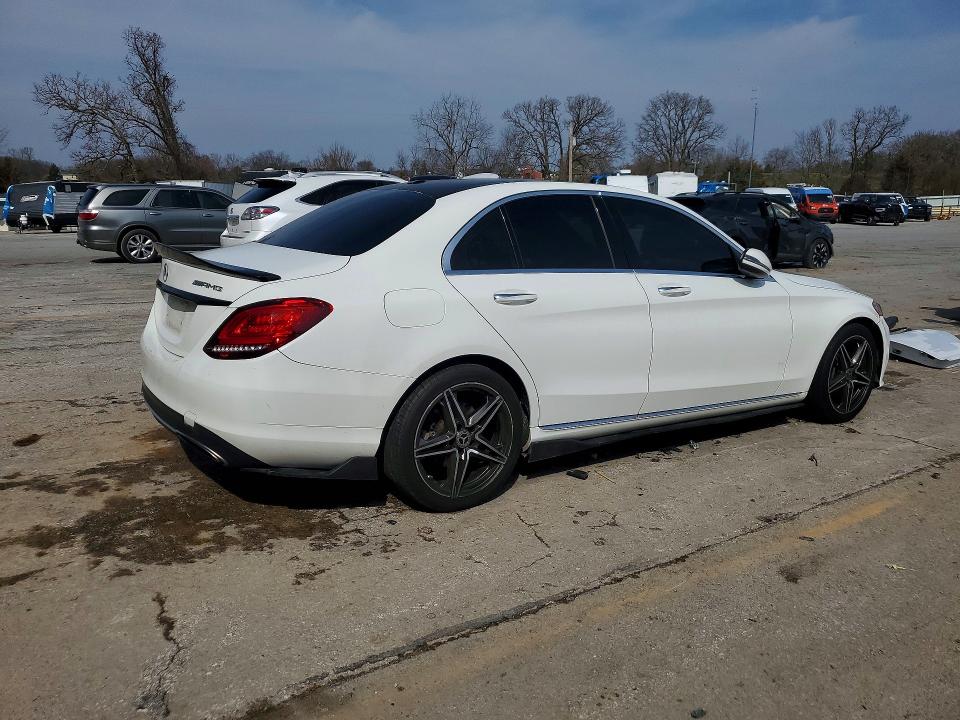 2019 Mercedes-benz C მანქანა იყიდება აუქციონზე, vin: 55SWF8DB4KU313526, აუქციონის ნომერი: 79350115