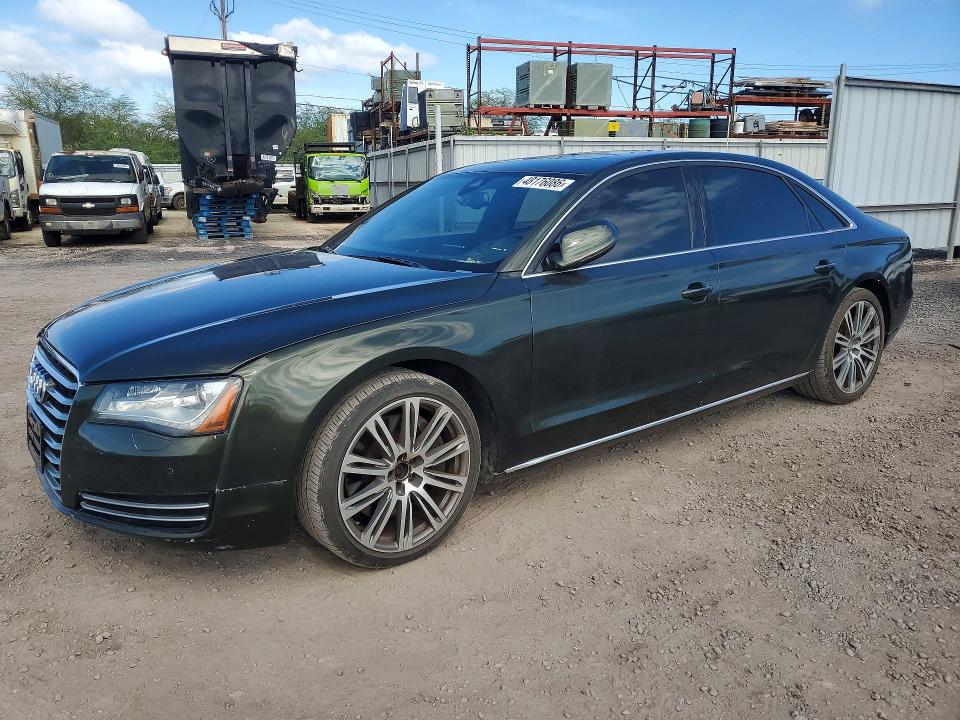 48176086 :رقم المزاد ، WAURVAFDXCN014243 vin ، 2012 Audi A8 مزاد بيع
