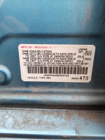 Продаж на аукціоні авто 2011 Mitsubishi Outlander Sport, vin: JA4AP4AU2BZ004164, номер лоту: 79203135