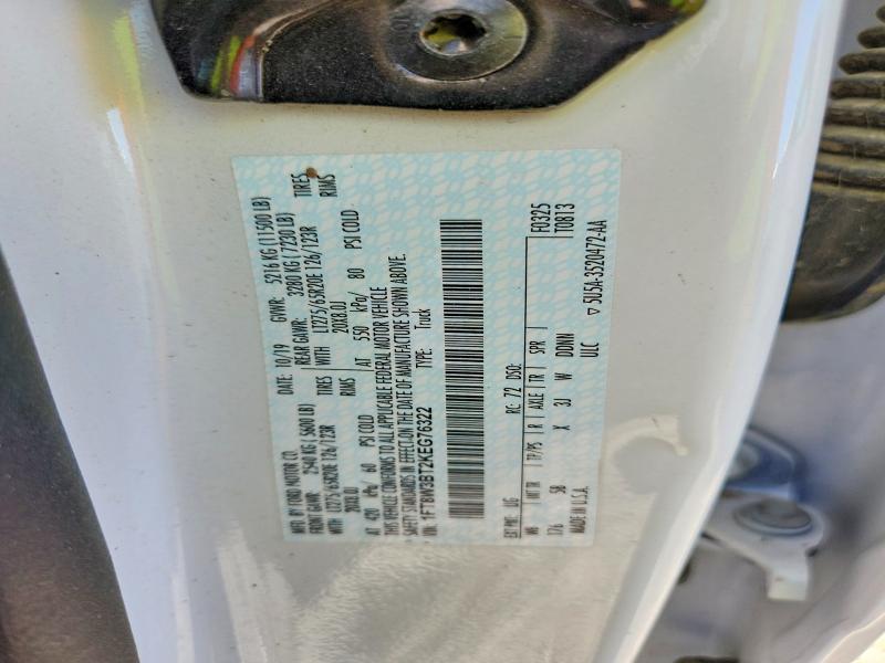Aukcja sprzedaży 2019 Ford F350, vin: 1FT8W3BT2KEG76322, numer aukcji: 46648556
