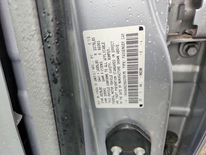 Aukcja sprzedaży 2005 Acura Tl, vin: 19UUA66235A079175, numer aukcji: 45641046