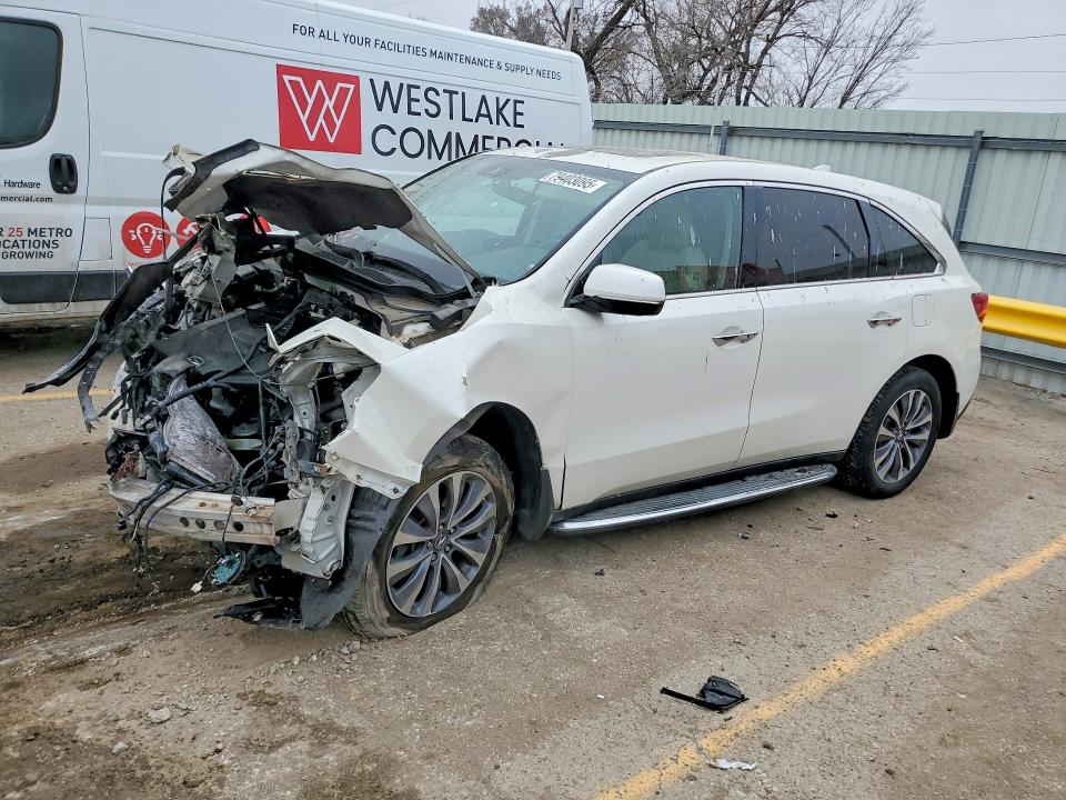 Aukcja sprzedaży 2016 Acura Mdx, vin: 5FRYD4H40GB050722, numer aukcji: 79403095