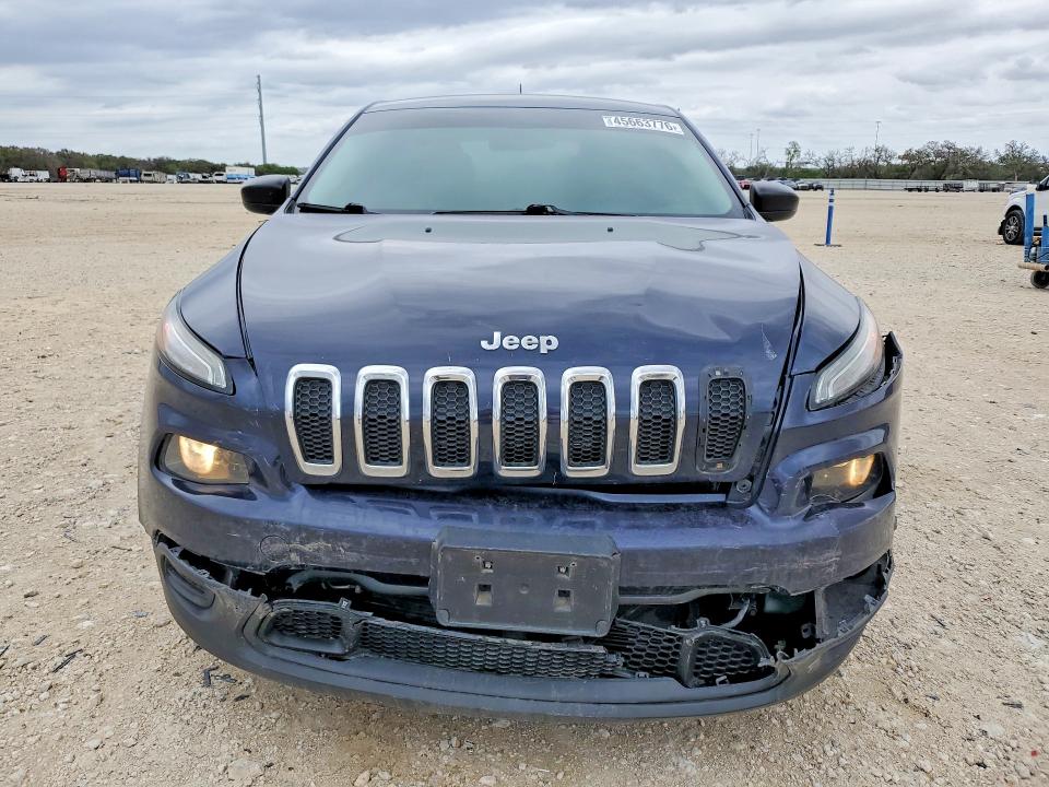 2015 Jeep Cherokee მანქანა იყიდება აუქციონზე, vin: 1C4PJMAB1FW575264, აუქციონის ნომერი: 45663776