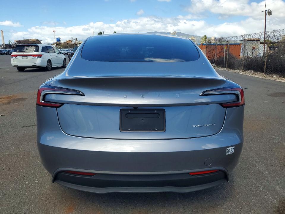 Продаж на аукціоні авто 2025 Tesla Model 3, vin: 5YJ3E1EB0SF996757, номер лоту: 47991576
