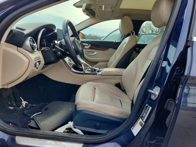 46129806 :رقم المزاد ، 55SWF4JB8GU161500 vin ، 2016 Mercedes-benz C مزاد بيع