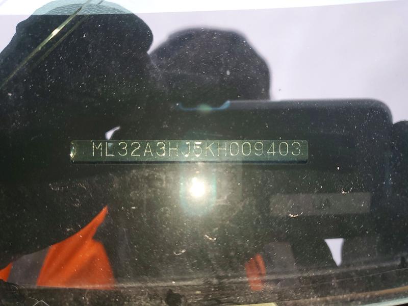 2019 Mitsubishi Mirage მანქანა იყიდება აუქციონზე, vin: ML32A3HJ5KH009403, აუქციონის ნომერი: 41952506