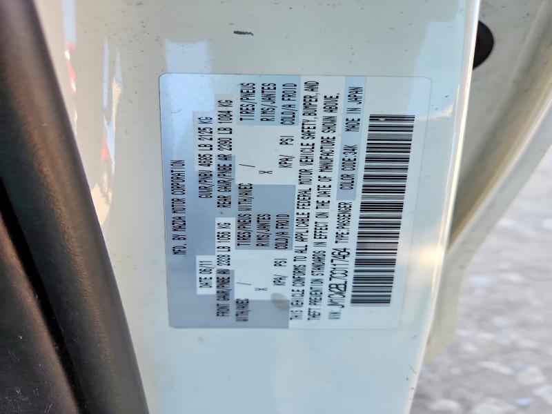 46110256 :رقم المزاد ، JM1CW2BL7C0117464 vin ، 2012 Mazda 5 مزاد بيع