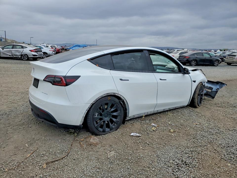 2022 Tesla Model Y მანქანა იყიდება აუქციონზე, vin: 7SAYGAEE6NF469422, აუქციონის ნომერი: 48296116