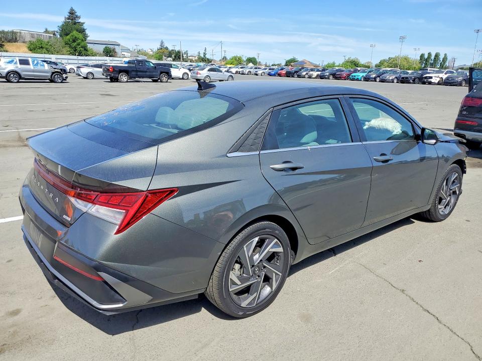 2025 Hyundai Elantra Hybrid მანქანა იყიდება აუქციონზე, vin: KMHLN4DJ6SU156625, აუქციონის ნომერი: 47829686